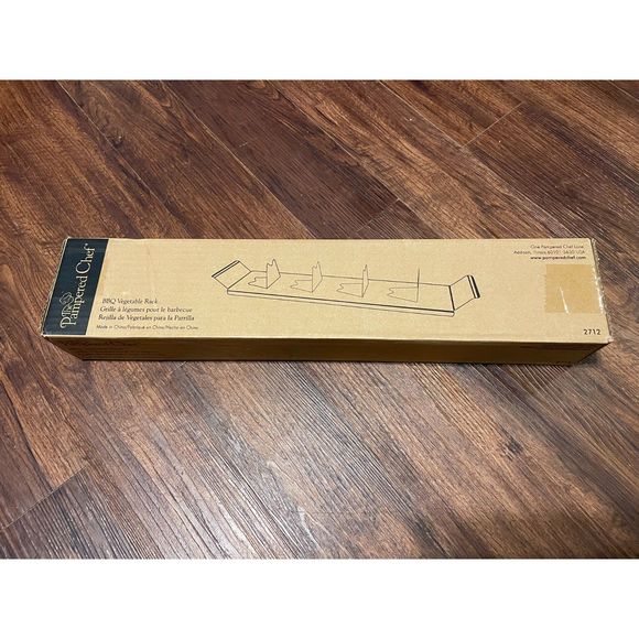 NIB Pampered Chef BBQ Vegetable Rack - Picture 2 of 2